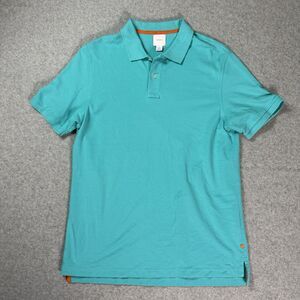 SWIMS Men's Sunnmore Polo Shirt Golf Turquoise Color. Super Comfy Polo Sz LARGE
